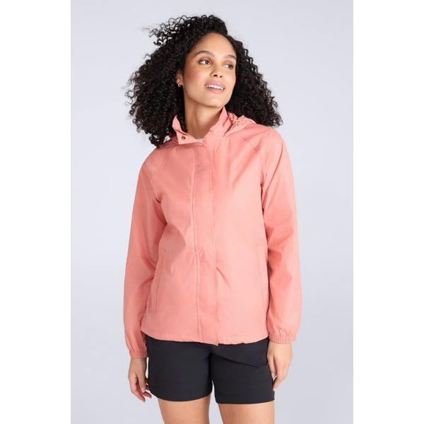Mountain Warehouse Womens/Ladies Pakka II Waterproof Jacket - Coral - 
