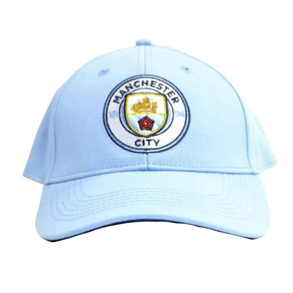 Manchester City FC Unisex Adult Backstrap Baseball Cap - Sky Blue