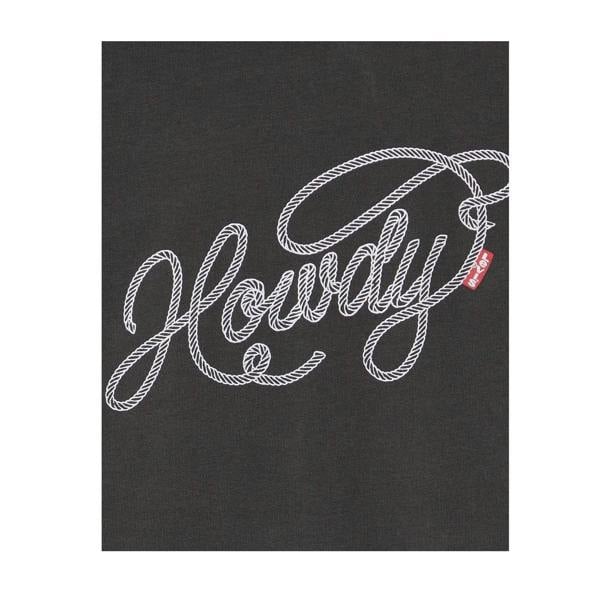 Levis Womens/Ladies Graphic Print Boyfriend T-Shirt - Black - 