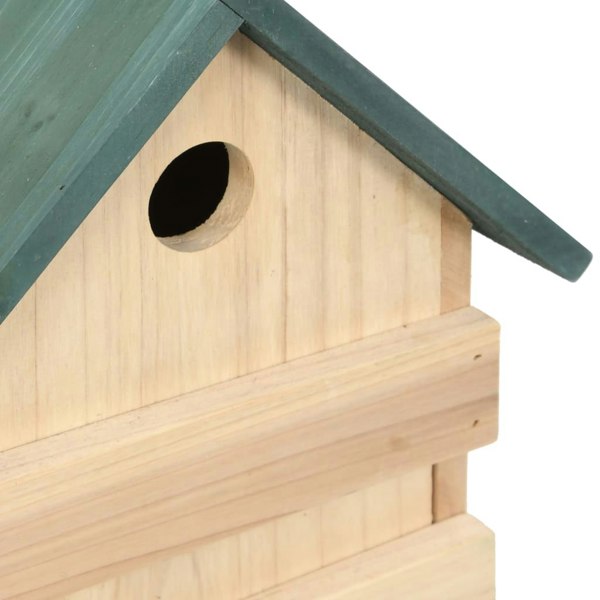 Berkfield Bird Houses 4 pcs 23x19x33 cm Firwood