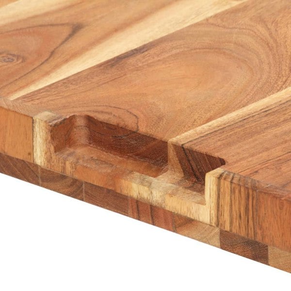 Berkfield Chopping Board 60x40x4 cm Solid Acacia Wood