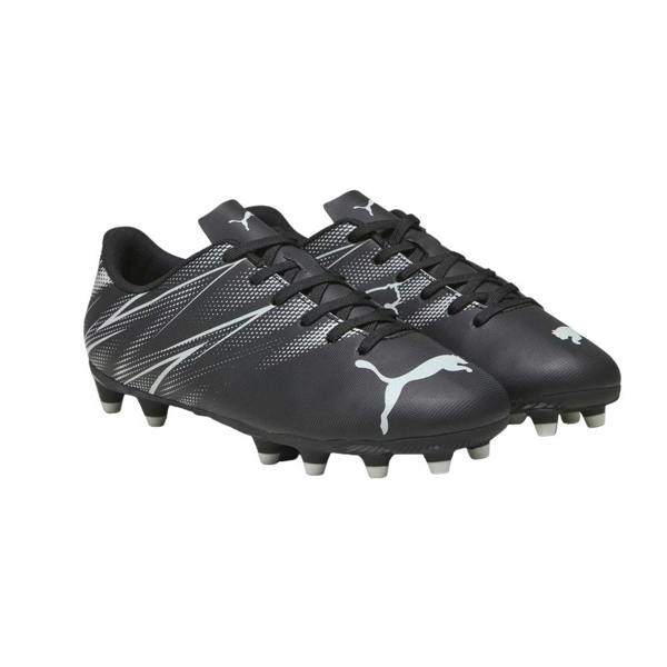 Puma Childrens/Kids Attacanto Football Boots - Black/Silver - 