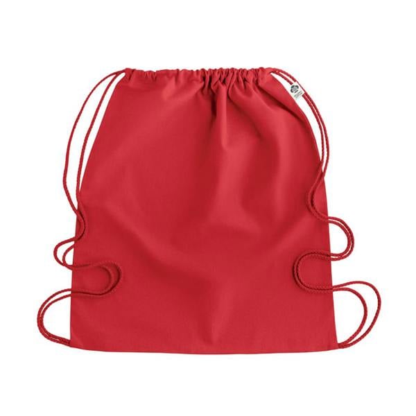 MidOcean Yuki Organic Cotton Drawstring Bag - Red - 