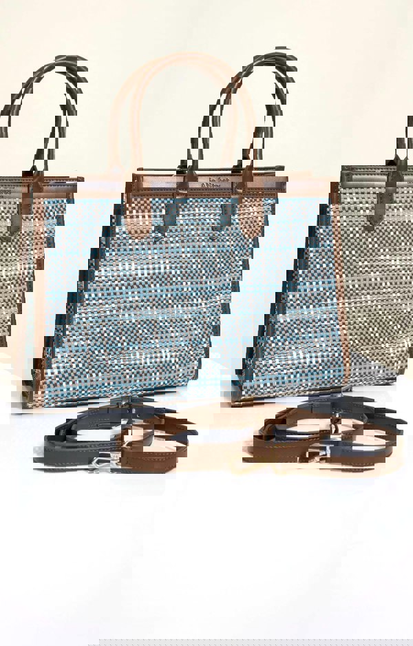 Alie Street London Ashbourne Handbag (Caspian Blue)