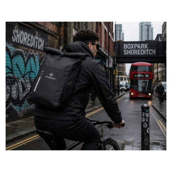 Crossgear Rebel Roll-Top Backpack - 32L Water Resistant Urban