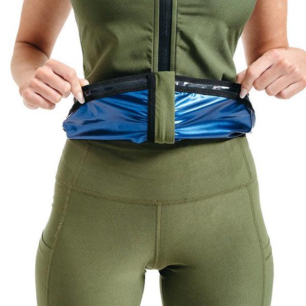 RDX Sports SWEAT VEST WOMEN'S W2 ARMY GREEN