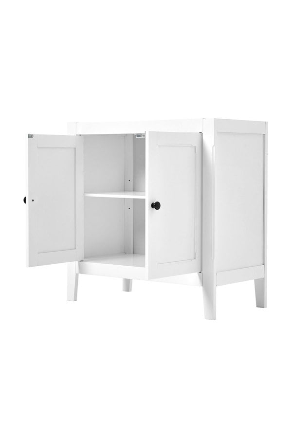 Living and Home Double-door U-Shaped Bathroom Under Sink Cabinet