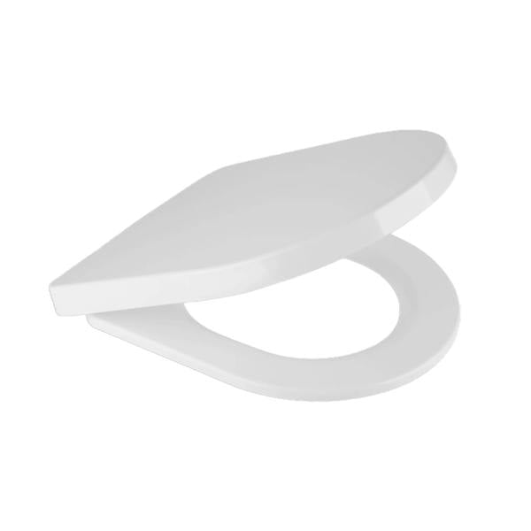 RTS D-Shape Top Fix Slow Close Wrap-Around Quick Release Toilet Seat - 350 x (380-420)