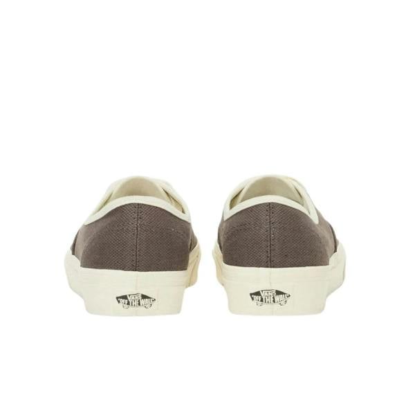 Vans Authentic Linen Turkish Coffee Brown Trainers UK 7.5