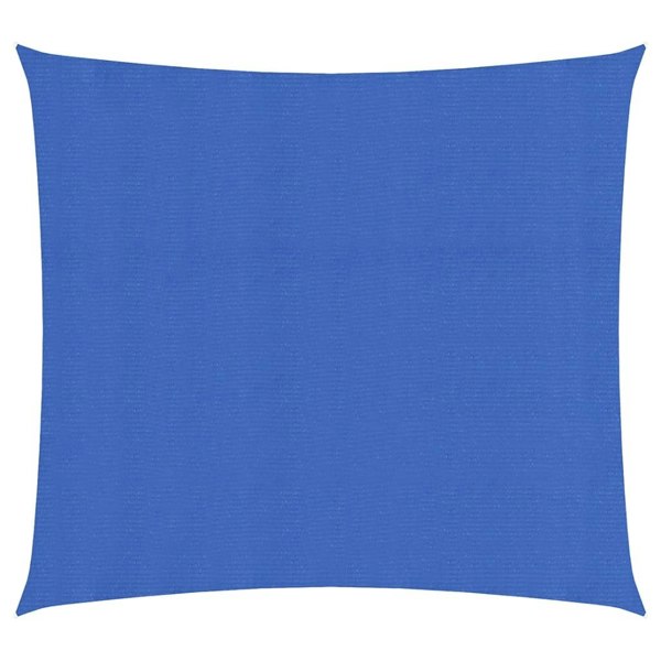 Berkfield Sunshade Sail 160 g/m�__ Blue 2.5x2.5 m HDPE