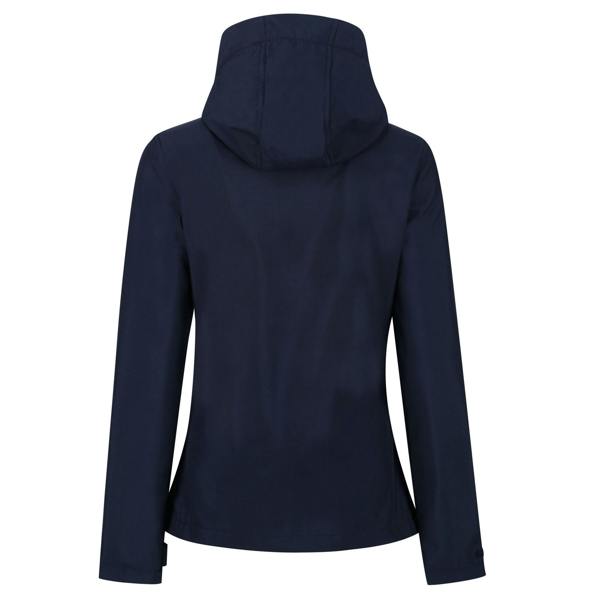 Regatta Womens/Ladies Venturer 3 Layer Hooded Soft Shell Jacket - Navy/French Blue - 