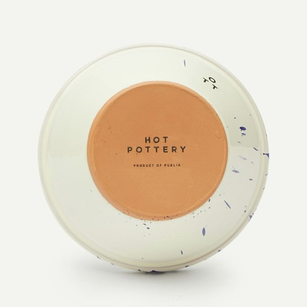 Hot Pottery Nut Bowl Blueberry