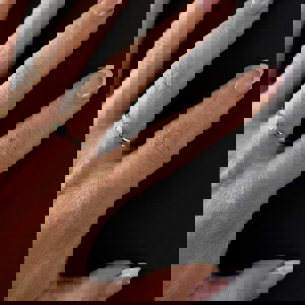 Starbright Silver 4mm Six Claw Round Cubic Zirconia Ring R3227(4M) 3A