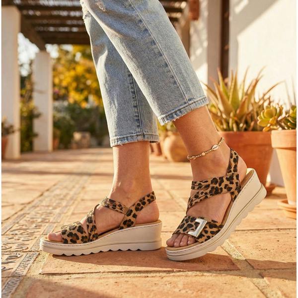 Rieker 67410 Cross Strap Sandals   in  Multicoloured