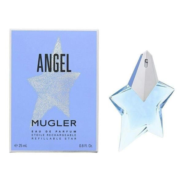 Mugler Angel 25ml Eau De Parfum EDP Rechargeable Refillable Spray For Her