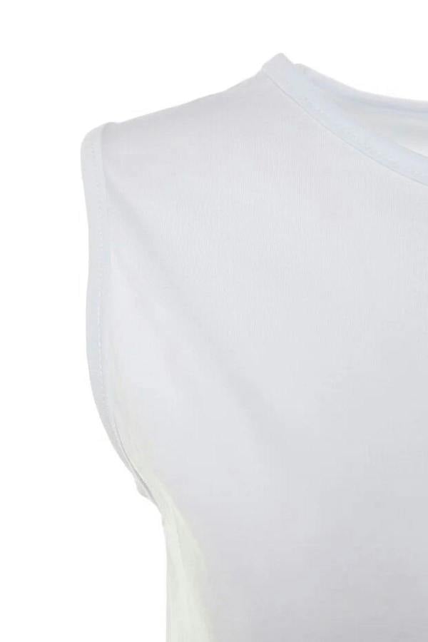 WOVCOR Sleeveless Long Lined Undershirt Dress