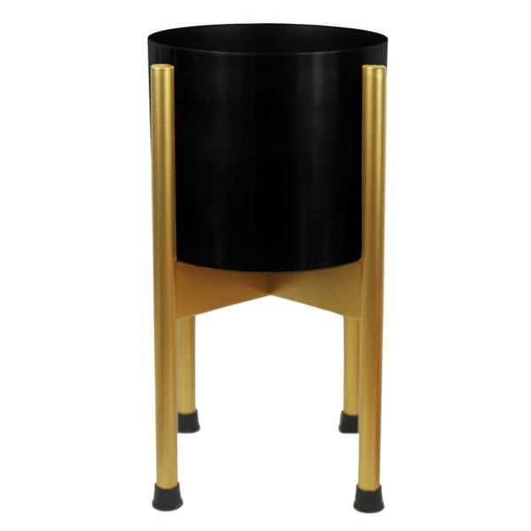 Leaf Medium Gold Planter Stand (Planter not included) 38.5cm x 18cm