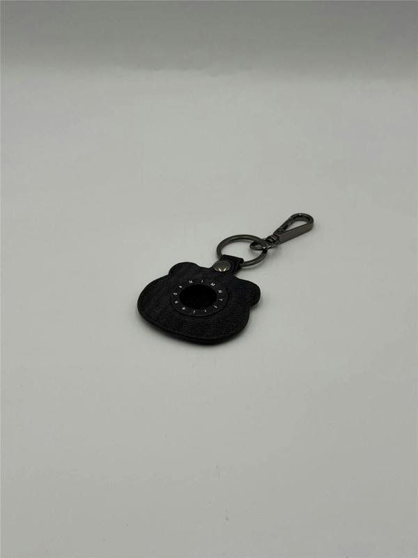 Nimmy Friends Nimmy Big Eye Cute Pet Travel Panda Face Airtag Keychain Black - N-XDY-YSK-06-A