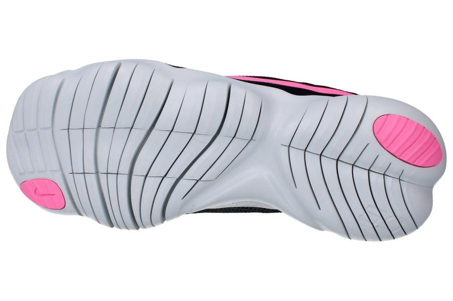 Nike Free Rn 5.0 2020 Gs Running Trainers Cj2079 Sneakers Shoes  001 - Black Pink Glow Smoke White 001 - Photo 4