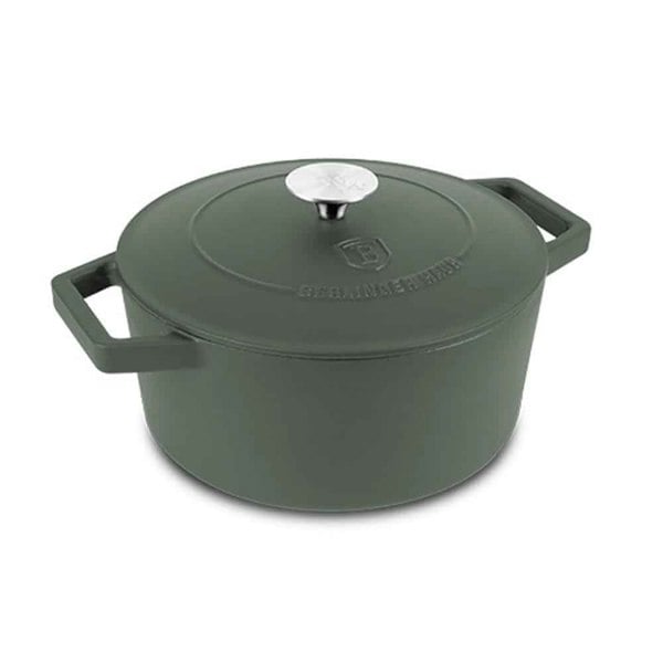 Berlinger Haus Casserole, 24 cm cast iron Berlinger Haus BH6544 Matte Green