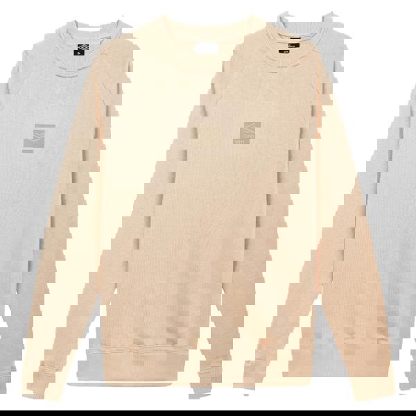 Umbro Mens Logo Sweatshirt - Simply Taupe