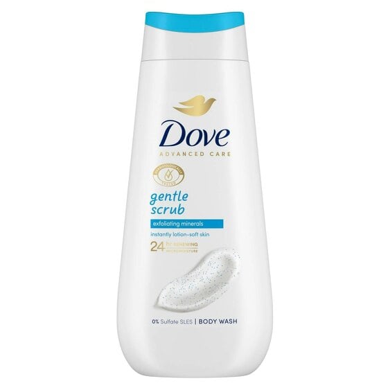 Dove Advanced Care Gentle Scrub Body Wash 24H Renewing Micromoisture 225ml