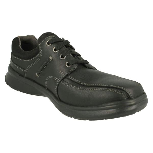 Clarks Mens Clarks Stitch Detailed Lace Up Shoes Cotrell Walk