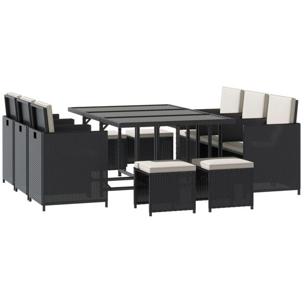 Resin Rattan Dining Set