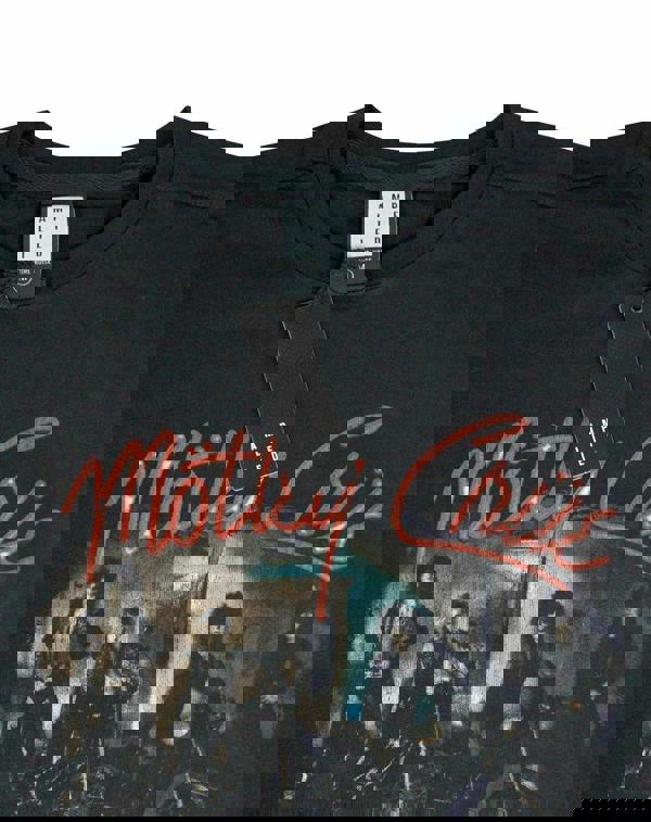 Amplified Clothing Mens Black Motley Crue Sleeveless T-Shirt