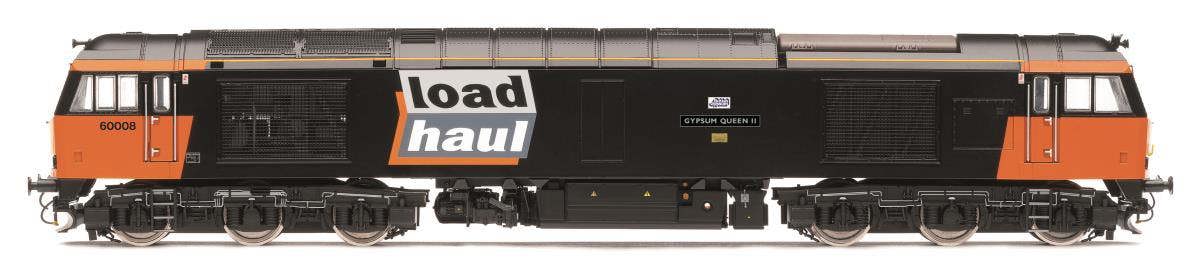 Hornby Class 60 008 'Gypsum Queen II' Loadhaul (DCC-Sound)