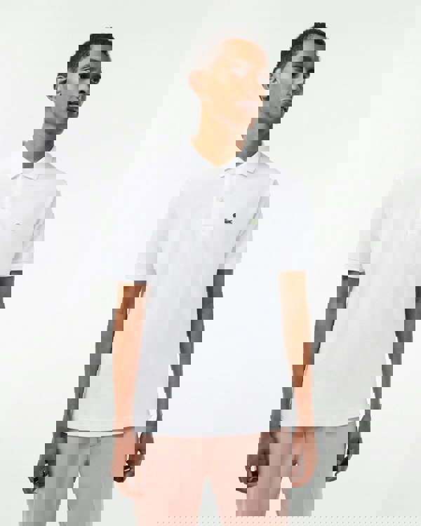 Lacoste Classic Fit L.12.12 Mens Short Sleeve Polo Shirt - White 001