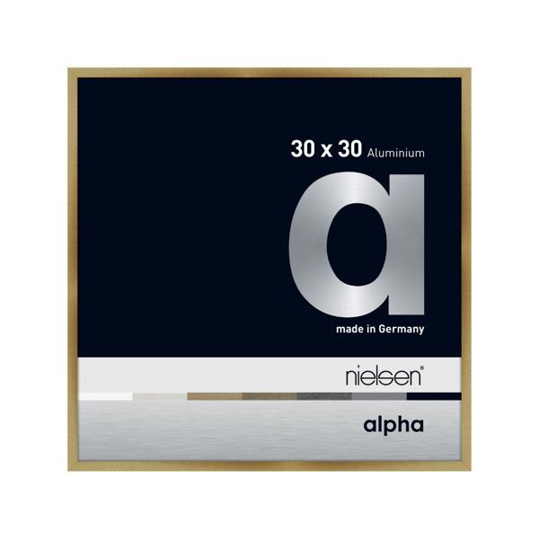 nielsen Alpha Aluminium Picture Frame - Brushed Amber