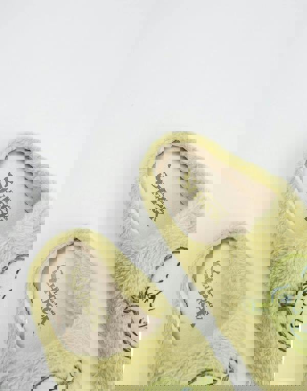 Shrek Unisex Green Character Face Mule Slippers