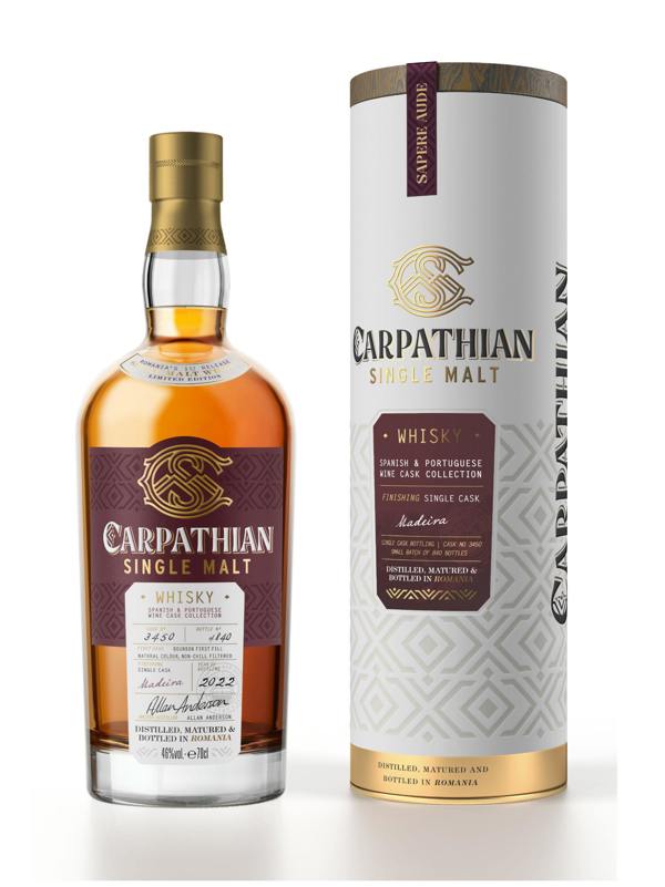 Carpathian Madeira Single Malt Whisky 700ml 46% ABV