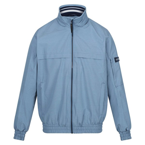 Regatta Mens Shorebay II Waterproof Jacket - Coronet Blue Stripe