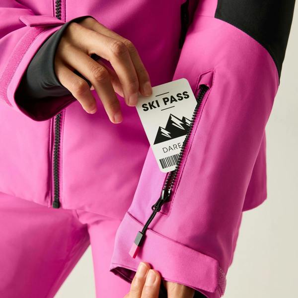 Dare 2B Womens/Ladies Flurry III Ski Jacket - Extreme Pink/Black - 