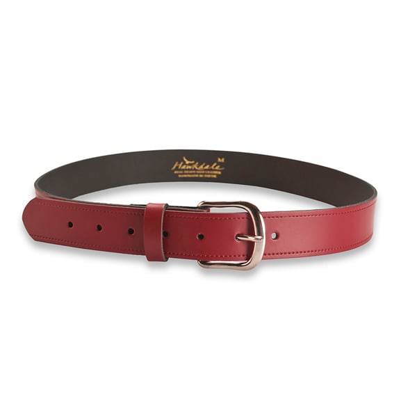 Hawkdale UK Made Mens Leather Belt 1.25"
