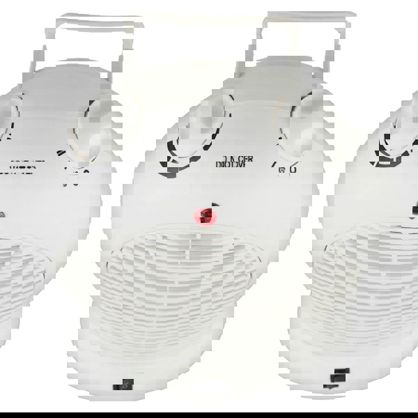 Igenix IGHF03051W Oscillating Fan Heater, 2 Heat Settings, 2000W, White