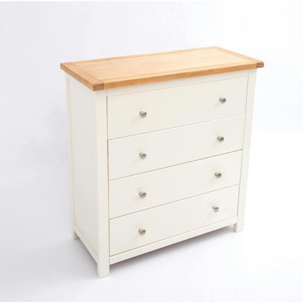 Cabinet Bits Maggiori 4 Drawer Chest of Drawers Chrome Knob
