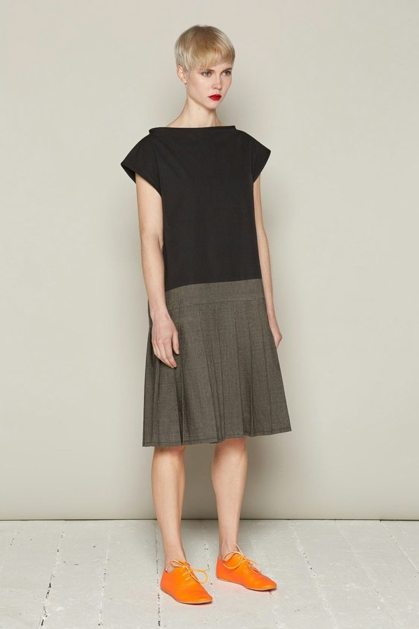 Bo Carter Brigit Dress - Black & Grey