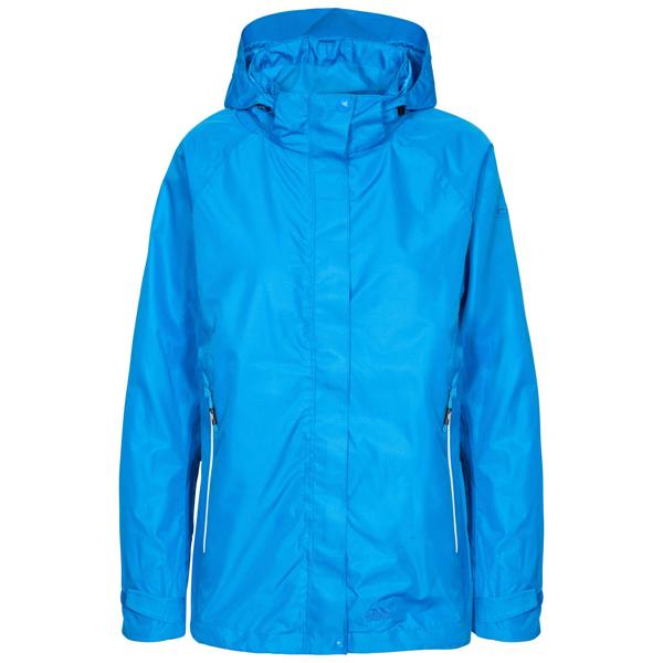 Trespass Womens/Ladies Review Waterproof Jacket - Vibrant Blue