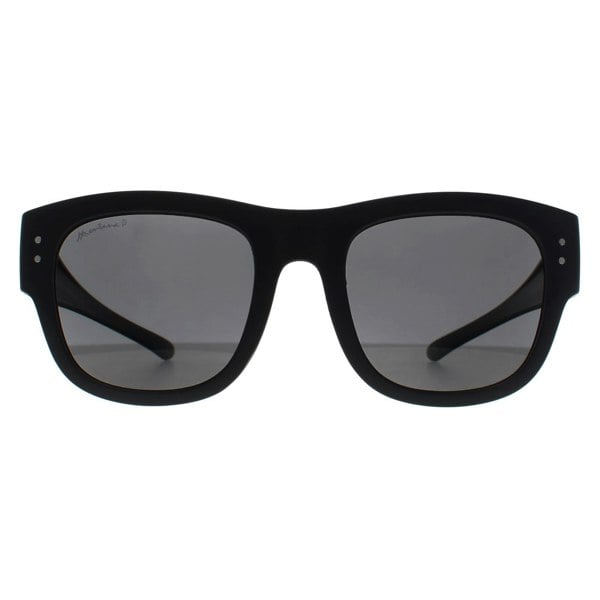Montana Fit Over Glasses Sunglasses FO7 Matte Black Smoke Polarized