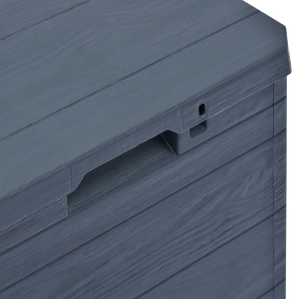 Berkfield Garden Storage Box 90 L Anthracite