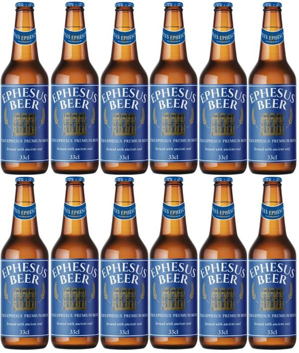 Tees Ephesus Turkish Premium Lager Beer (12 x 330ml - 5%)