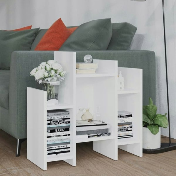 Berkfield Side Cabinet White 60x26x60 cm Engineered Wood