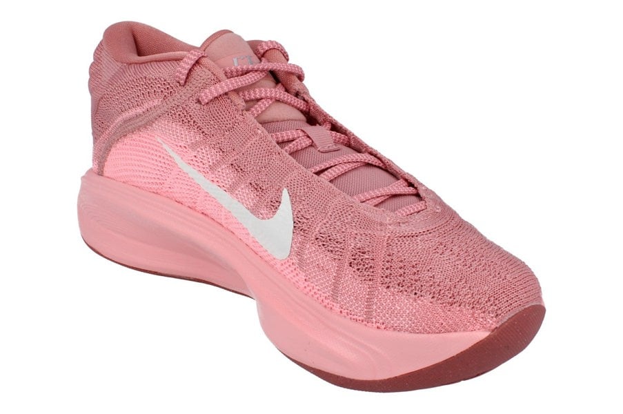 Nike G.T. Hustle 3 Mens Basketball Trainers Fv5953  602 - Red Stardust Pale Ivory 602 - Photo 3