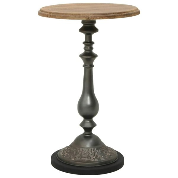 Berkfield End Table Solid Fir Wood 40x64 cm Brown