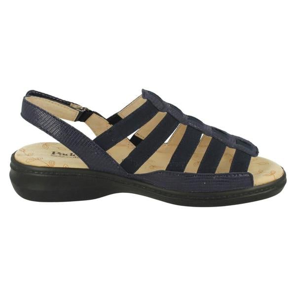 Padders Ladies Padders Wide Fit Strappy Sandals Lesley