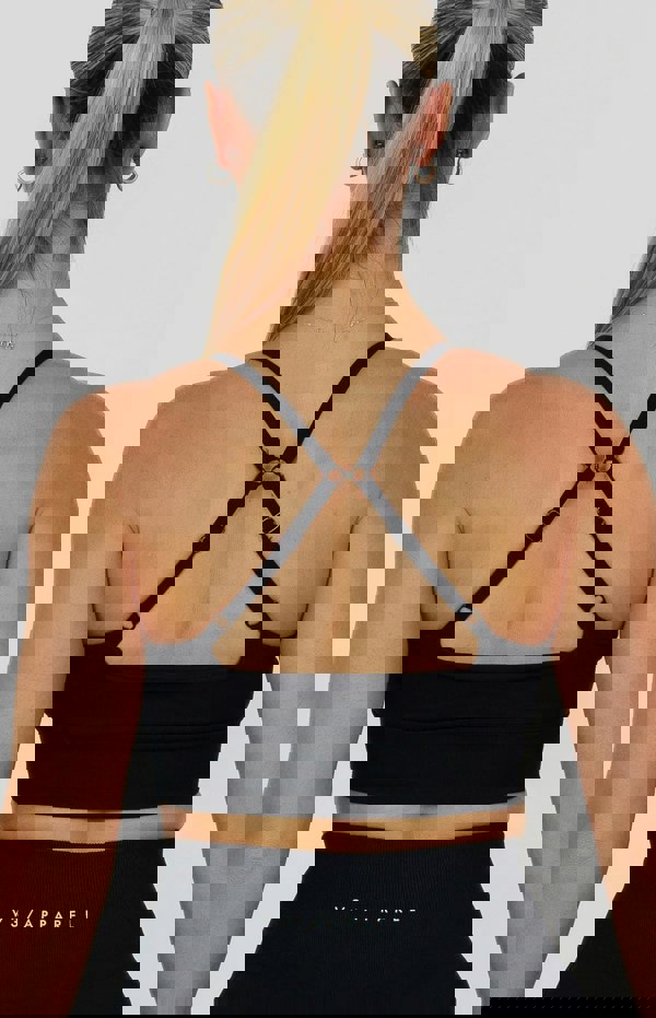 V3 Apparel Tempo Seamless Multi-Way Sports Bra - Black