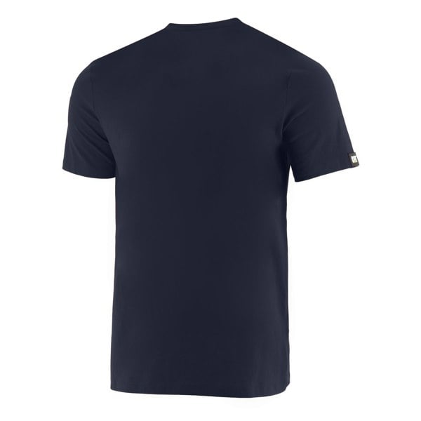 Caterpillar Mens Essentials Short-Sleeved T-Shirt - Navy